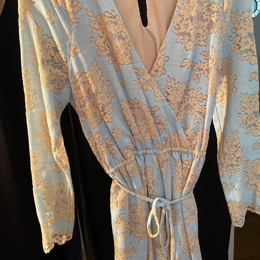 Elegant long sleeve romper